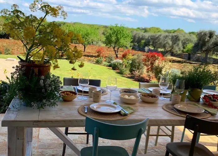 בית נופש Trullo Il Gatto Nero אוסטוני